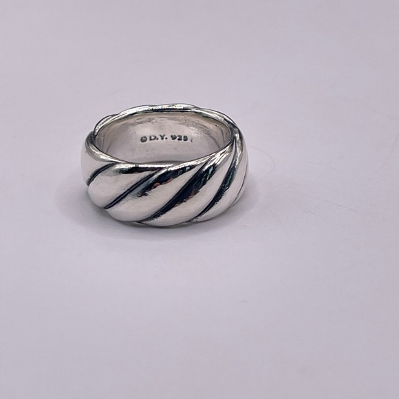 David Yurman Jewelry - David Yurman Sculpted Cable Band Ring